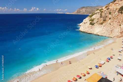 View of the Kaputas Beach, Turkey