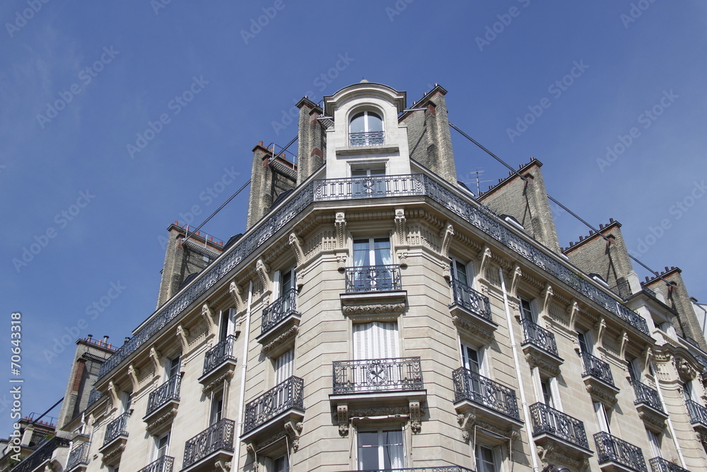 Immeuble ancien à Paris Immeuble ancien à Paris