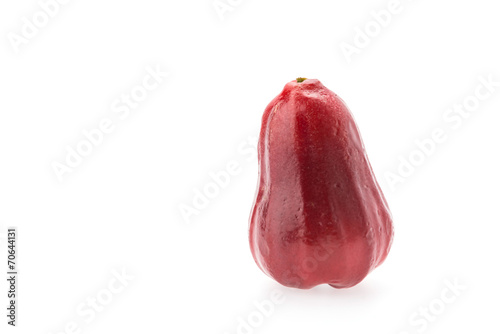Rose apple isolated on white