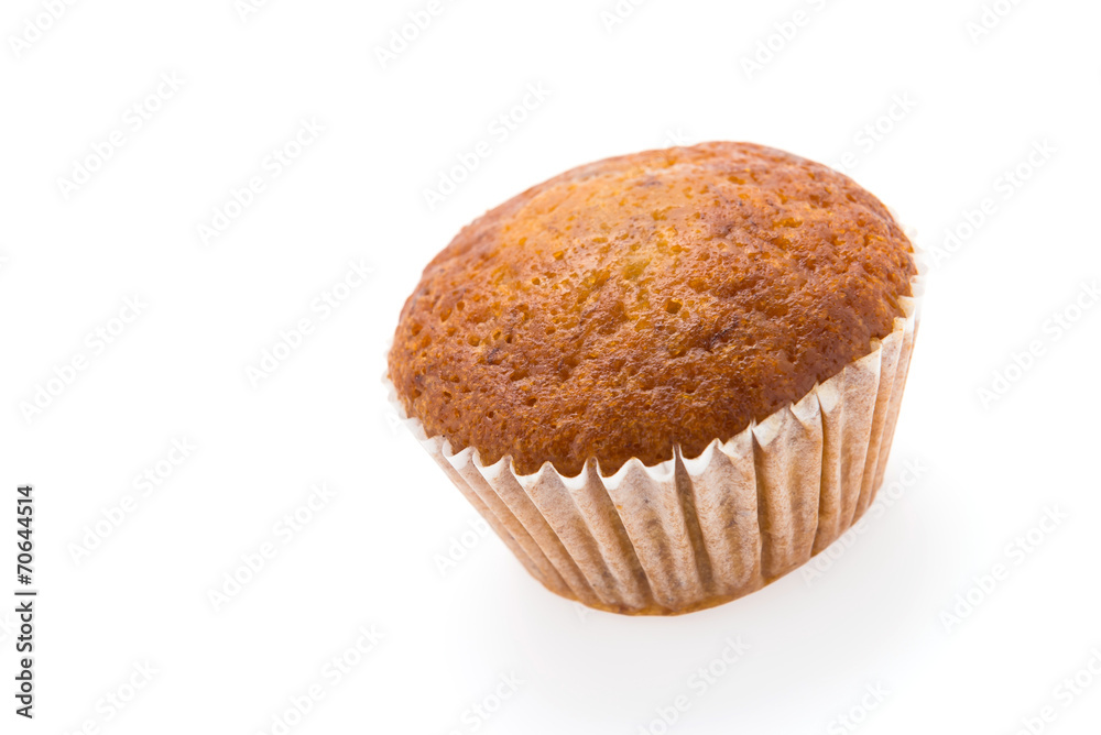 Banana cakes isolated on white Banana cakes isolated on white