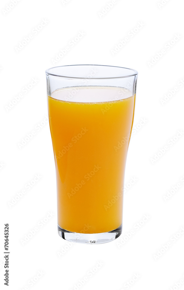 Orange juice. Isolated on white background Orange juice. Isolated on white background