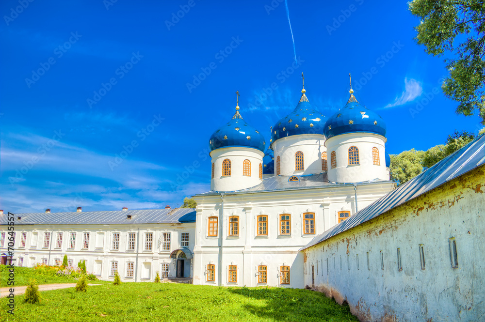 Russia Veliky Novgorod Yuriev monastery