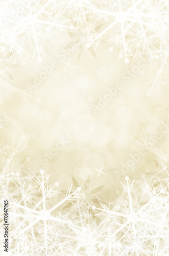 winter christmas background with snowflake.