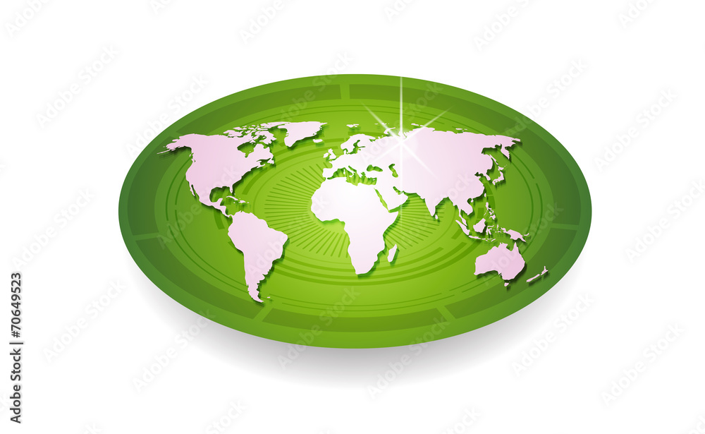 Vector World map.Connections network concept Vector World map.Connections network concept