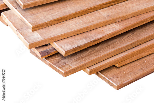 Set of wood timber for home construction