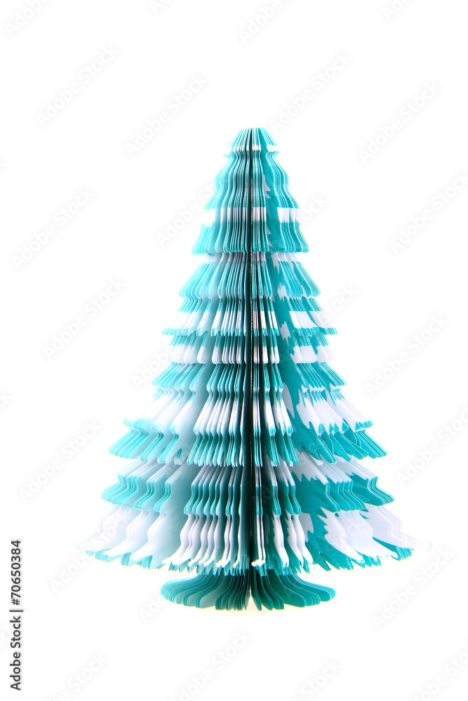christmas tree from the paper christmas tree from the paper