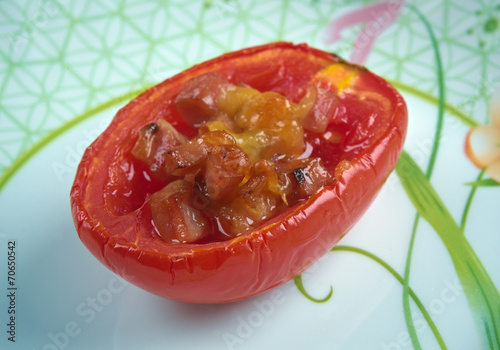 pomodori gratinati alla pugliese photo