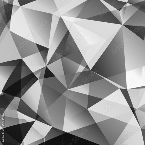 Black Triangle Abstract Background © romir2013