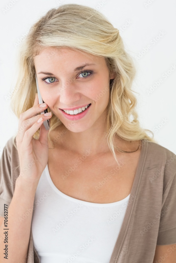 Beautiful young woman using mobile phone Beautiful young woman using mobile phone