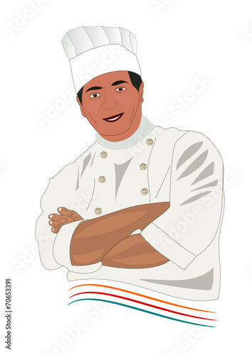 Logo cuisinier