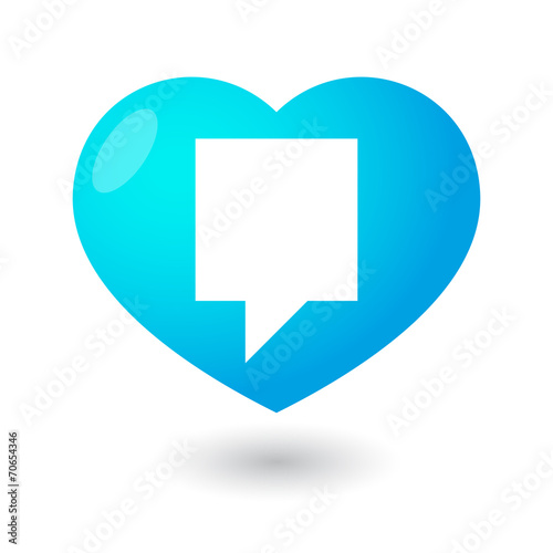 Heart with a tooltip