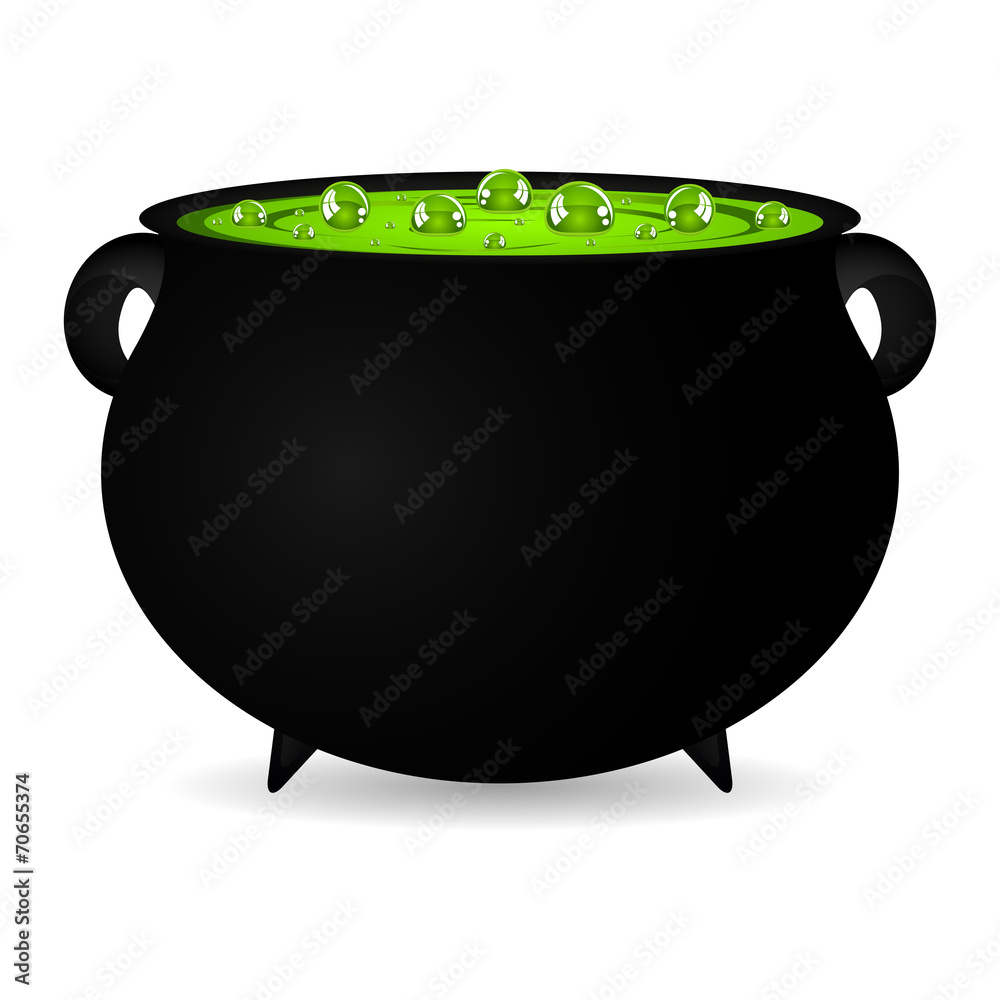 Fototapeta premium cauldron witches potion for Halloween