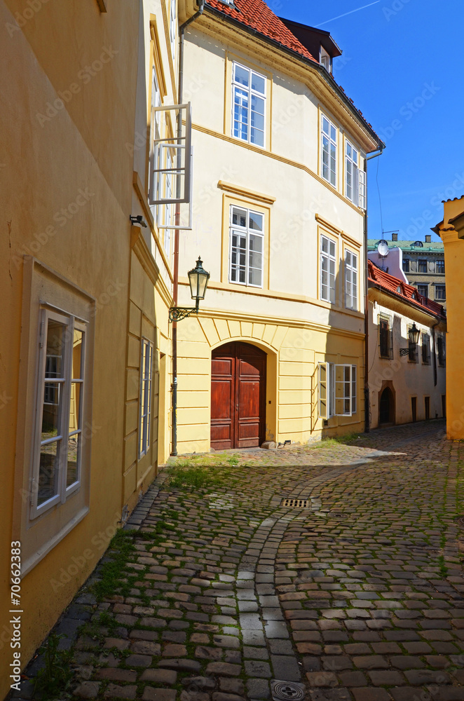 historical architecture in Prague