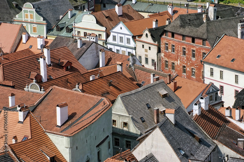 View from Tower at Cesky Krumlov