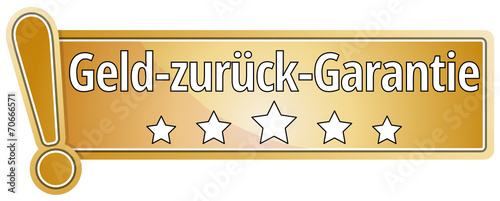 Geld zurück Garantie