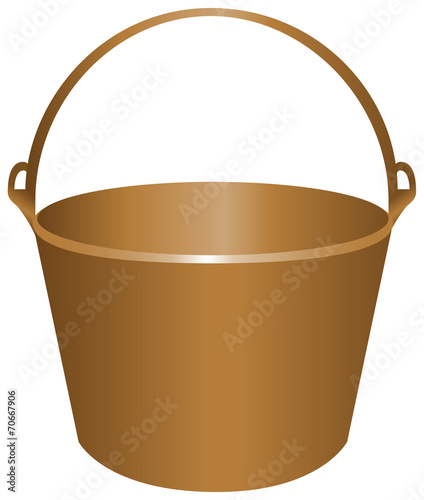 Bucket for construction work