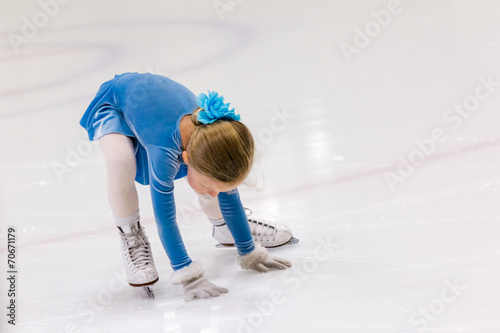 Bild auf Leinwand Figure skating