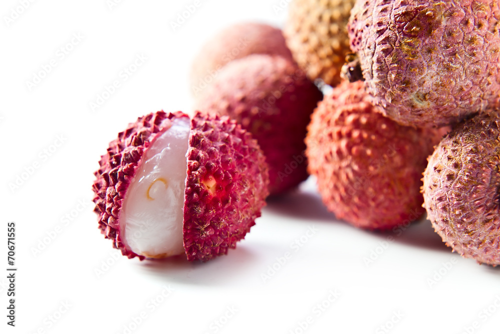 fresh ripe lychees fresh ripe lychees
