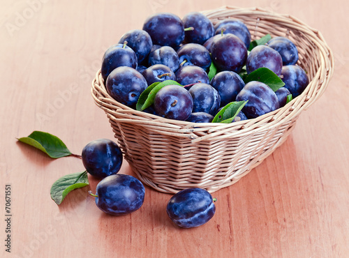 blue plums