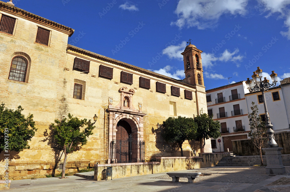 Plaza del Coso Viejo, Antequera, Andalucía, España