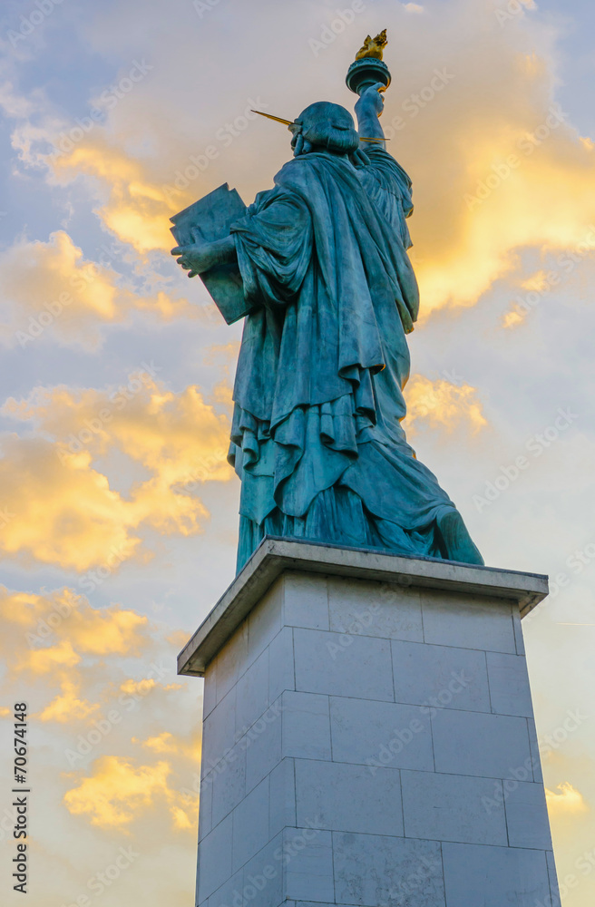 Obraz premium Statue of Liberty Paris
