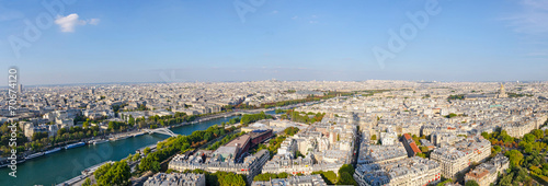 Panoramic of the city of Paris #70674120