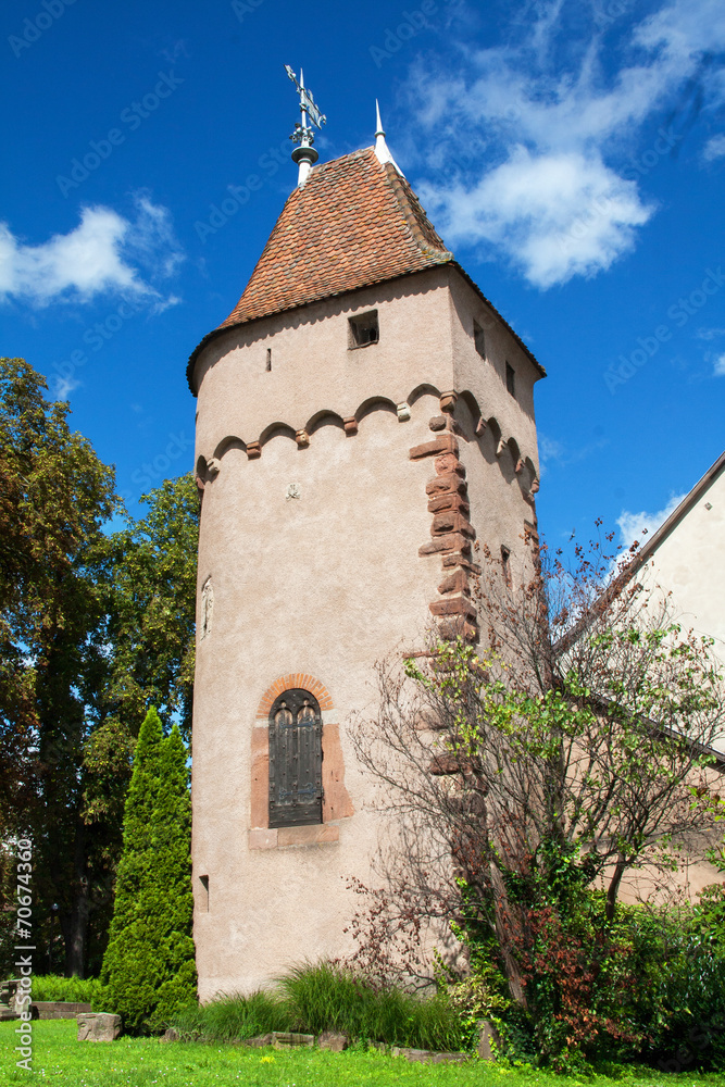 La Tour des remparts - Obernai - Alsace - Bas Rhin La Tour des remparts - Obernai - Alsace - Bas Rhin