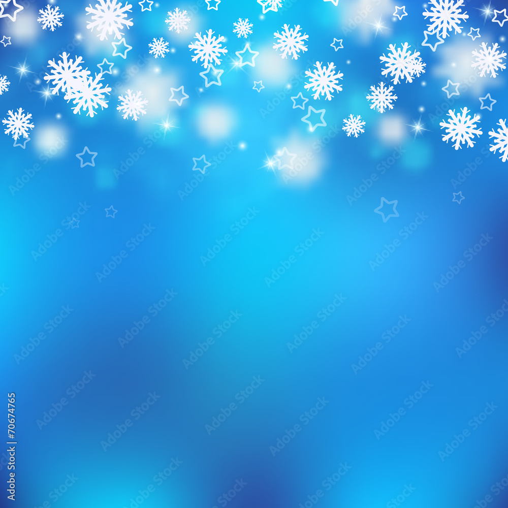 Christmas blurred vector background