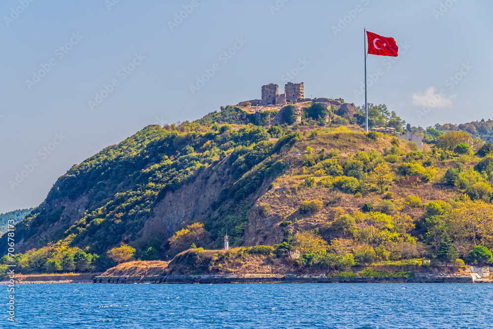 Anadolu Kavagi with Yoros Castle