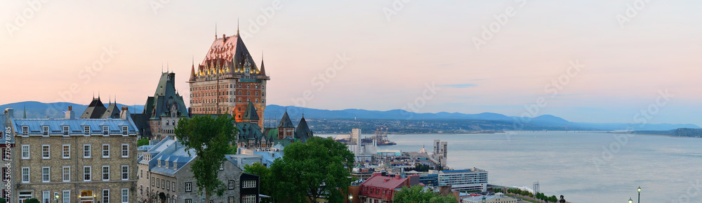 Obraz premium Miasto Quebec