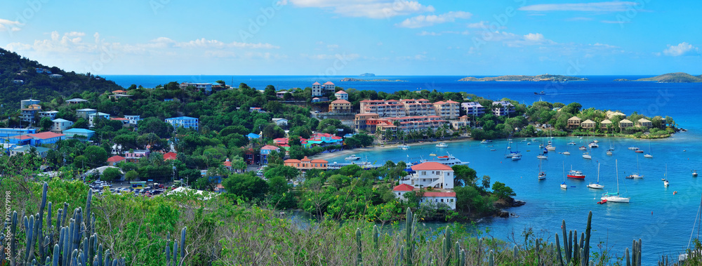 St John bay panorama