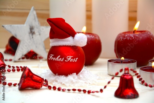 Frohes Fest - Weihnachtskug...