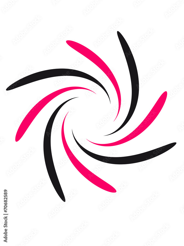 Blume Windrad Wirbel Kreisel Spirale Tattoo Blume Windrad Wirbel Kreisel Spirale Tattoo