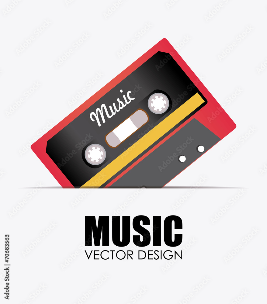 Obraz premium Music design