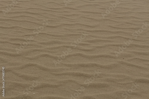 Wellen im Sand