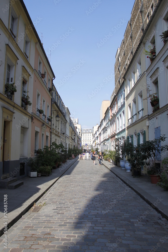 Rue Crémieux à Paris	