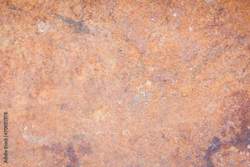 Background of rusty orange metal corroded texture © a3701027
