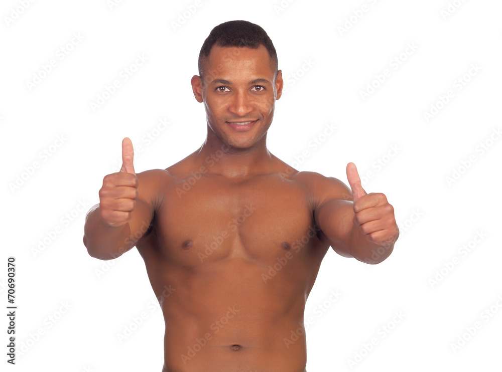 Handsome guy saying Ok Handsome guy saying Ok