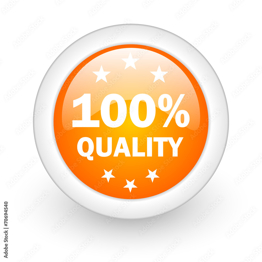 quality orange glossy web icon on white background. quality orange glossy web icon on white background.