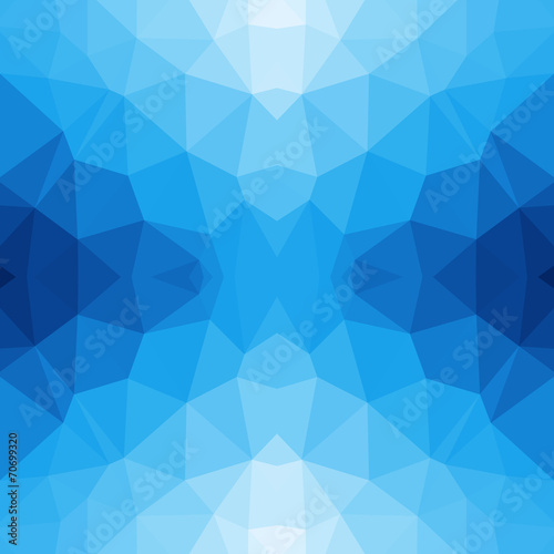 Abstract Polygonal Triangle Pattern
