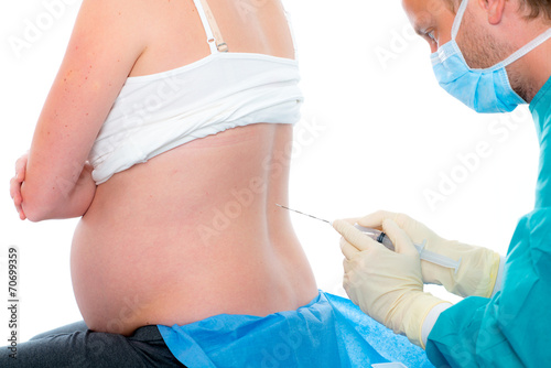 peridural anesthesia by child birth © Firma V