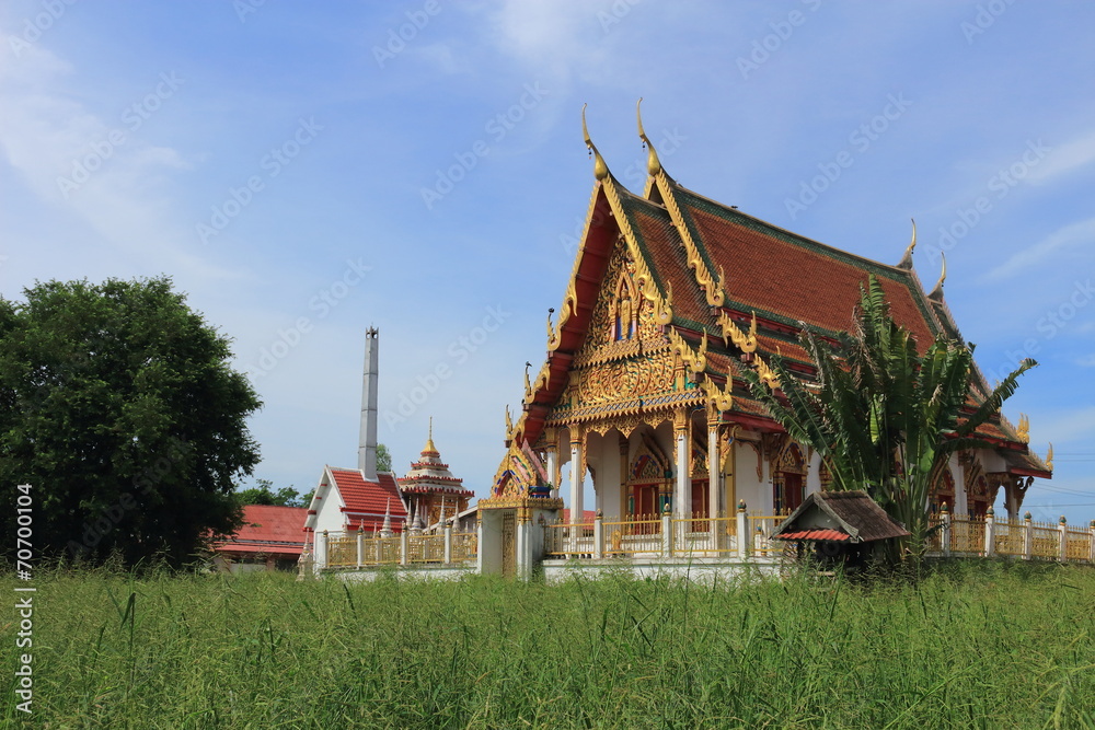 temple at Wat Khumkaeo, Uthai, Ayutthaya temple at Wat Khumkaeo, Uthai, Ayutthaya