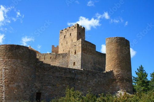 Loarre castle towers