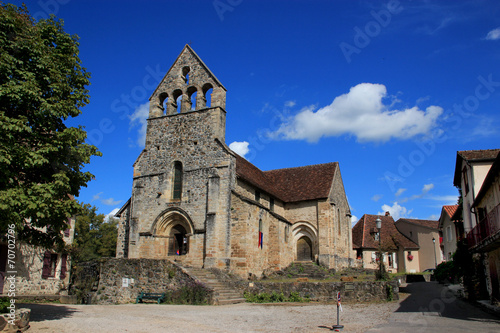 Chapelle des pénitents à Beaulieu-sur-Dordogne. Fototapet