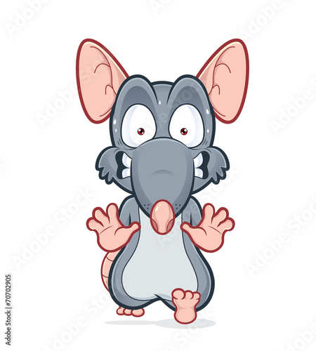 Running scared rat