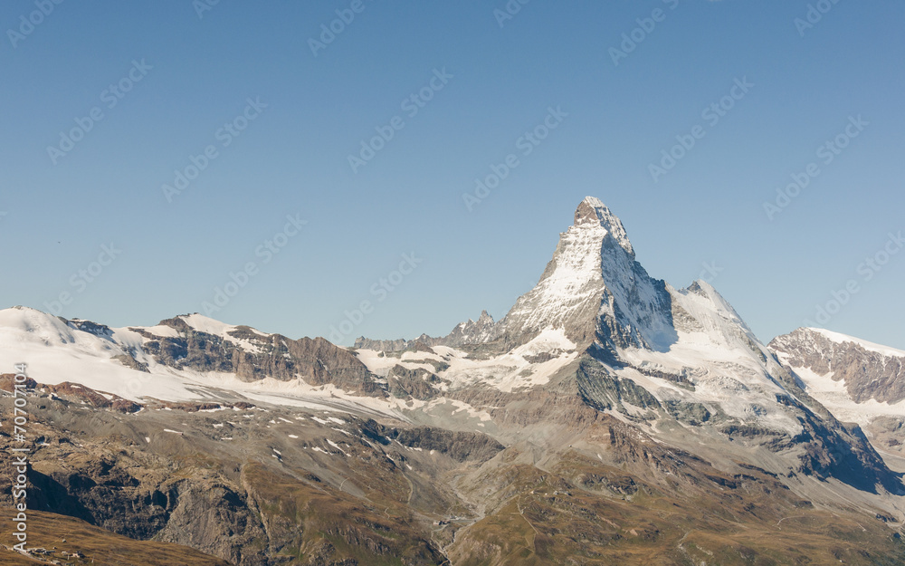 Zermatt, Schweizer Alpen, Sommer, Trockener Steg, Gipfel,