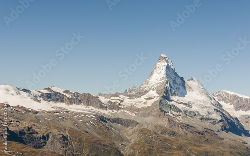 Zermatt, Schweizer Alpen, Sommer, Trockener Steg, Gipfel,