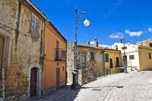 Alleyway. Pietragalla. Basilicata. Italy. photo