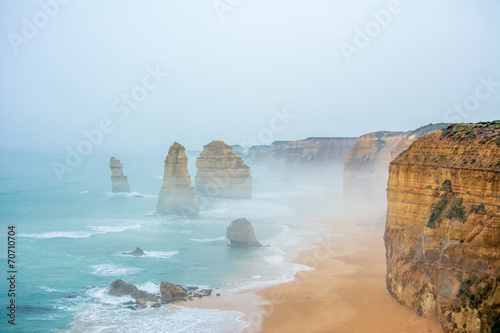 12 Apostels with Fog photo