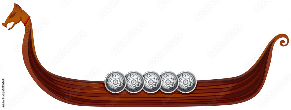 Obraz premium Viking ship